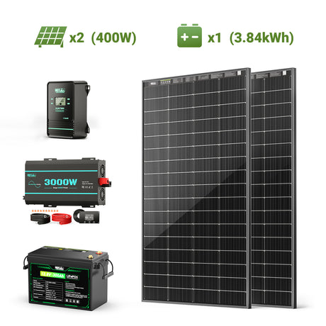 HQST RV Core Components Kit (400W | 3.84kWh)