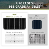100 Watt 12 Volt 9BB Cell Monocrystalline Solar Panel