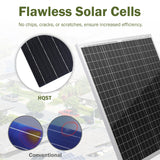 HQST 100 Watt Polycrystalline 12V Solar Panel (New)