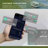 HQST 40A MPPT Solar Charge Controller with Parallel Charging & Bluetooth