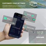 HQST 20A MPPT Solar Charge Controller with Parallel Charging & Bluetooth