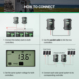 6.6ft Parallel Charge Connection Cable for HQST 80A/100A MPPT Controllers