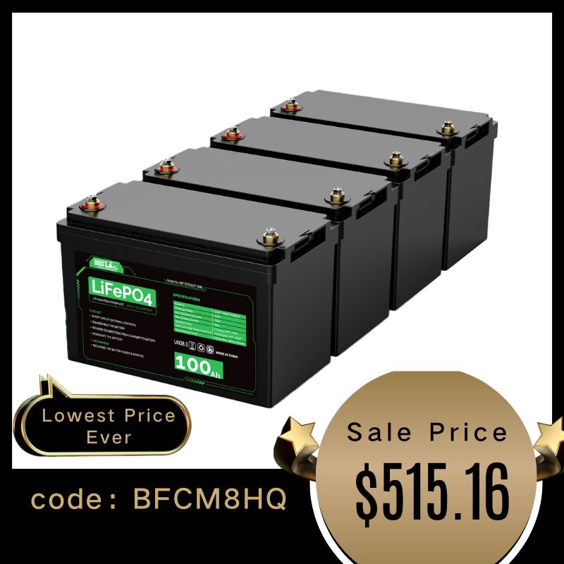 12V 100Ah LiFePO4 Lithium Iron Phosphate Battery