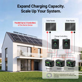 HQST 100A MPPT Solar Charge Controller for RV & Off-Grid Systems