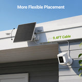 HQST 5W Solar Panel for Ring Stick Up & Spotlight Cam