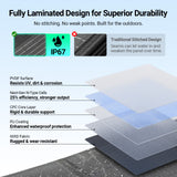 HQST Ultra-Light 200W Foldable Portable Solar Panel | 25% Efficiency, IP67, 3-in-1 Cable for Jackery EcoFlow BLUETTI