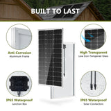 100 Watt 12 Volt 9BB Cell Monocrystalline Solar Panel