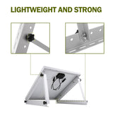 Adjustable Solar Panel Tilt Mount Brackets kit 28inch Support up to 150 Watt Solar Panels 
