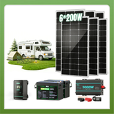 HQST RV Core Components Kit (1200W | 7.68kWh)