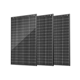 HQST Bifacial 200W Compact N-Type Solar Panel | 25.4% Efficiency, 13% Smaller