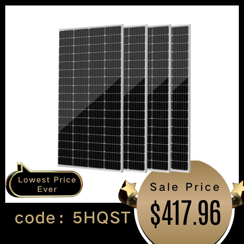 200 Watt 9BB Monocrystalline Solar Panel