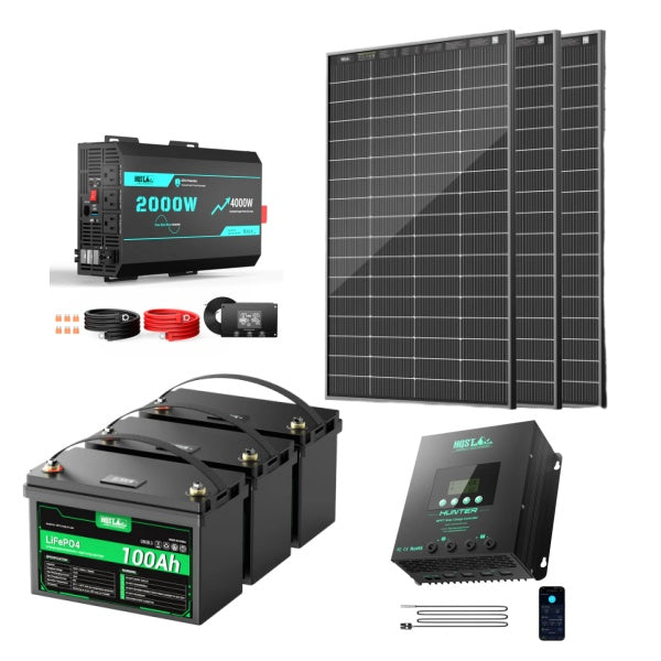 [Pre-Sale | Ships June 2 ] HQST RV Core Components Kit (600W | 3.84kWh)
