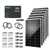 NEW Launch 600W 12V/24V/36V/48V Monocrystalline Solar Kit with 60A MPPT Charge Controller w/Bluetooth