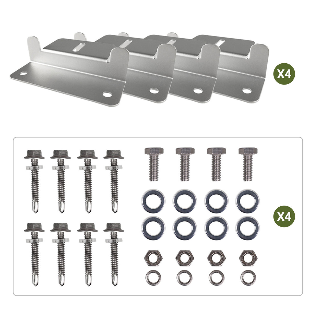 Solar Panel Mounting Z Brackets
