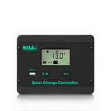 30A 12V/24V PWM Flush Mount Solar Charge Controller - Negative Ground