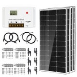 100 Watt 12 Volt 9BB Cell Waterproof Monocrystalline Solar Panel