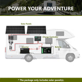 100 Watt 12 Volt 9BB Cell Monocrystalline Solar Panel