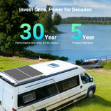 HQST 200W Compact N-Type Solar Panel | 25.4% Efficiency, 14.5% Lighter