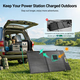 HQST Ultra-Light 100W Foldable Portable Solar Panel  | 25% Efficiency, Up to 40% Lighter