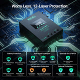 HQST 100A MPPT Solar Charge Controller for RV & Off-Grid Systems