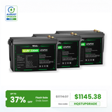 HQST 12V 330Ah Mini LiFePO4 Battery | 4224Wh, 200A BMS