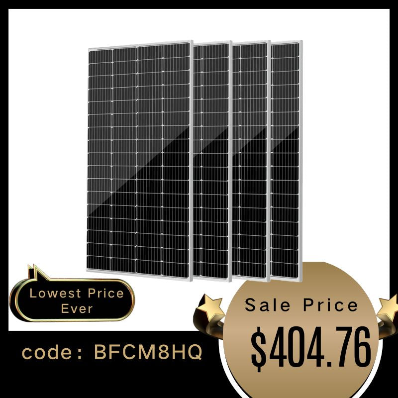 200 Watt 9BB Monocrystalline Solar Panel