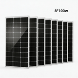 HQST 100W/200W/400W/600W 12V 9BB Monocrystalline Solar Panel