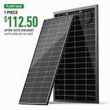 HQST Bifacial 200W Compact N-Type Solar Panel | 25.4% Efficiency, 13% Smaller