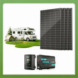 800W 12V Essential Solar Panel Kit | LiFePO4 Battery Ready