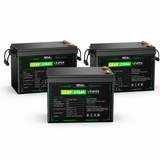 HQST 12V 330Ah Mini LiFePO4 Battery | 4224Wh, 200A BMS