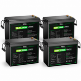HQST 12V 330Ah Mini LiFePO4 Battery | 4224Wh, 200A BMS