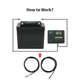 Solar Tray Cables - Connecting Charge Controller and Battery