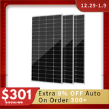 HQST 200W 12V 9BB Monocrystalline Solar Panel