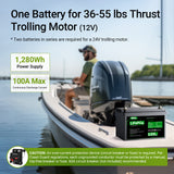 12V 100Ah LiFePO4 Lithium Iron Phosphate Battery