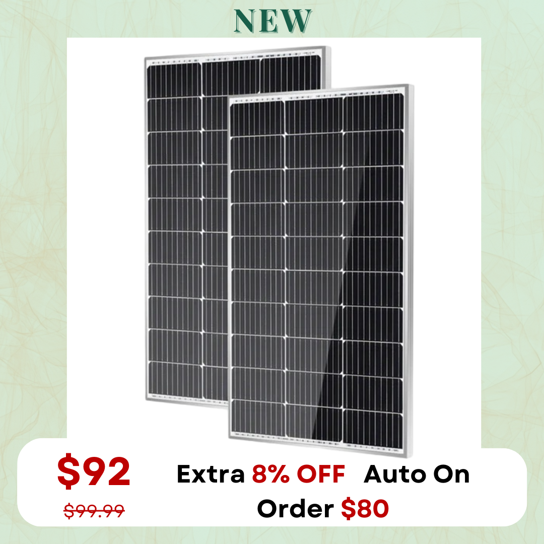 Traver Force 100W 200W 400W 12V 10BB Cell Monocrystalline Solar Panel